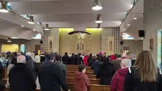 The Start of Mass at Buffalo Mass Mob 55 - St. Rose of Lima Church