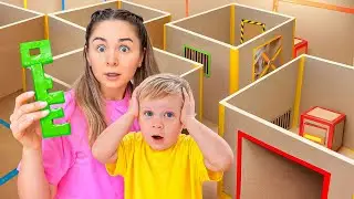 Giant Cardboard Maze Challenge