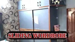 sliding wardrobe folding baby bed#fancykitchen #wardrobe #kitchendesign #modularkitchen #kitchen