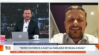 Entrevista al diputado republicano, Stephan Schubert - T13 Noche