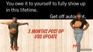 3 Month UPDATE/ VSG/ Hair loss???/ Non-Scale Victories/ Settings New Goals/ New Workouts