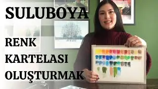 Suluboyada renk kartelası oluşturmak | Benim renklerim