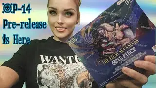 EP.44 OP 14 is here! #Onepiece #onepiecetcg #tcg #bandi #girl #gamergirl  #fruit #unboxing #op14