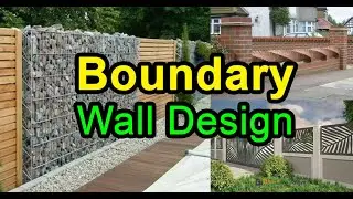 Boundary Wall Design Ideas for Home | Blowing Ideas