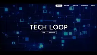 How To Make A Web Page Using HTML And CSS || #Webdevelopment || Tech Loop