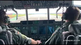 C-130J Super Hercule Takeoff and Landing (Cockpit & cabin view)