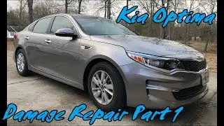 Kia Optima Damage Repair | Headlight Install