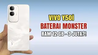 BATERAI MONSTER!! Vivo Y50i : HP 3 Jutaan dengan Layar 120 Hz, RAM 12 GB & Baterai 6000 mAh!!