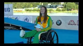 Susan Seipel Paracanoe 2015 World Championships VL2 GOLD
