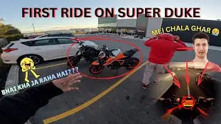 KTM SUPER DUKE 1290 COMEBACK 😈🔥 BICHARA ROO PADA 😂 | 3 MONTHS WAIT OVER | CRAZY RASH RIDING 😱