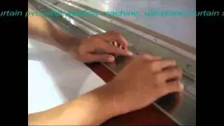 DZBH-030 Roller Blind Hem Pocket and PVC Impulse Welding Machine.flv