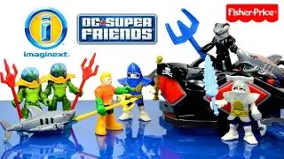 Imaginext&reg; Aquaman vs Black Manta for Throne of Atlantis DC Superfriends Fisher-Price&reg;