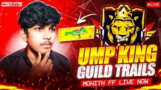 NEW GUILD TRAILS🔥 FOR NEW LEGENDS ⚔️ | 1 VS 4 🤬 |  - Mohith is Live - Telugu Gaming Live #mohithff