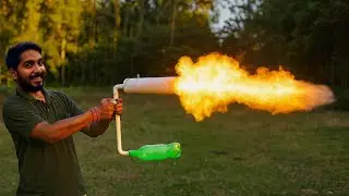 We Made a New Version of Calcium Carbide Gun || 100% Safe ||