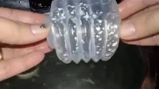 Garrafa de Café limpeza da tampa  de pressão.