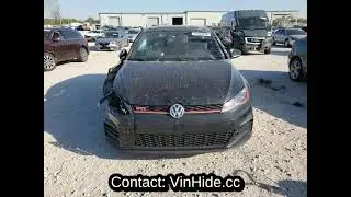 VIN: 3VW5T7AU6KM033847 - 2019 Volkswagen Golf GTI- S