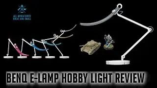 BenQ E-reading Lamp - Hobby Product Review!