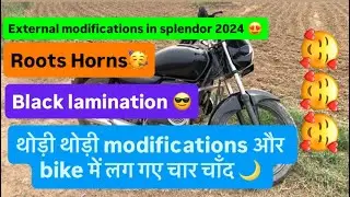 Hero splendor + i3s (drs) modifications #hero #herohonda #automobile #shorts #splendor 