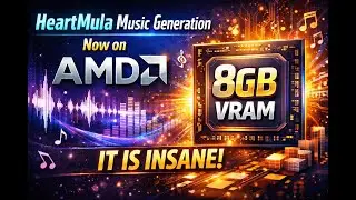 It is insane! | New HeartMula 3B RL | 6600xt | 8GB | AMD | Zluda | ComfyUI