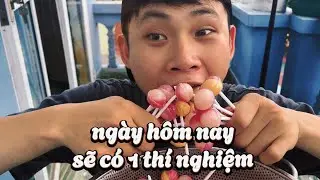 D&ugrave;ng 100.0 chiếc kẹo m&uacute;t để tao ra 1 c&acirc;y kem kẹo m&uacute;t si&ecirc;u to khổng lồ .