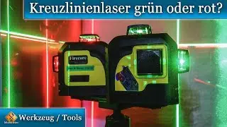 Kreuzlinienlaser gr&uuml;n oder rot? Firecore F93TG VS Firecore F93TR