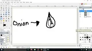GIMP 2.8.16 tutorials - 4 - Layers