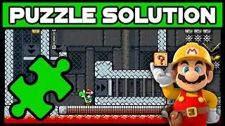 Super Mario Maker &mdash; прохождение головоломки на одном экране [#10] &mdash; Yoshi Squared