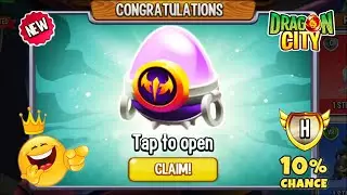 I got a new Mythical EGG CHEST from Dragon City for Free 2021 😍