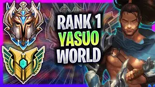 RANK 1 YASUO IN THE WORLD! | RANK 1 YASUO MID GAMEPLAY | RANK 1 YASUO GUIDE