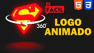 ▶️ APRENDE A CREAR UN IMAGEN QUE GIRA 360 GRADOS SOBRE SU EJE CON HTML Y CSS | 🛑 FÁCIL Y RÁPIDO