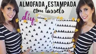 DIY - Almofada estampada por Isabelle Verona