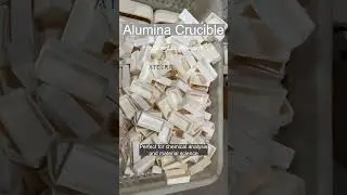 Heat-Resistant Alumina Ceramic Lab Crucible for Scientific Research