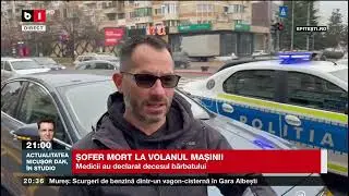 PITEȘTI - ȘOFER DECEDAT LA VOLANUL MAȘINII_Știri B1TV_3 ian. 2025