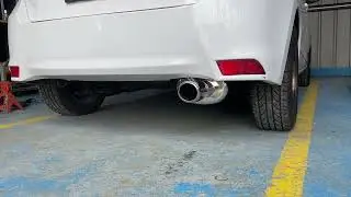 2016 Toyota Yaris 2NZ-FE CatBack Exhaust from Nitrofuze Garage ​⁠🫡@nitrofuzegaragetv