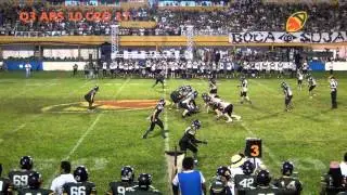 Brasil Bowl 2012 - Crocodiles 23 @ 31 Arsenal - Jogo completo