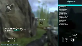 INSANE Allegiance Mod Menu Showcase! (PS3/CFW/AW)