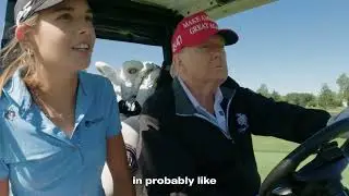 Interview: Kai Trump Interviews Her Grandfather Donald Trump in Virginia - October 11, 2025