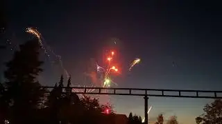 Ilotulitus Tykkimäen päättäjäiset 2023