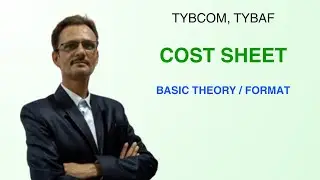 COST SHEET - Basic Theory / Format