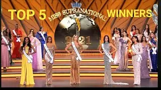 TOP 5 SUPRANATIONAL 2021 GOWN AND ANNOUNCE OF WINNERS