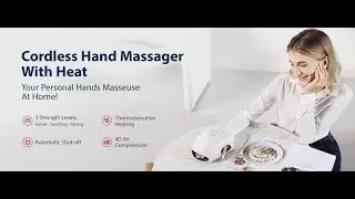 CINCOM Cordless Hand Massager