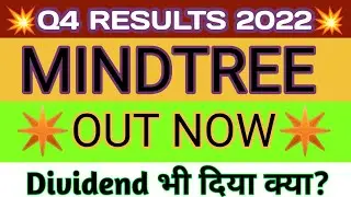 mindtree q4 results 2022 | mindtree result today | mindtree latest news | mindtree share news
