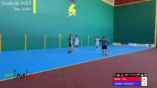 Abierto Nacional de Frontenis  Torreón 2025  Betillo - Yael VS Colimita - Cerecedo