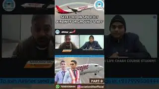 Spice jet Airlines Ground Staff Interview @AVIATIONLIFE #shorts #youtubeshorts#airlines#youtubeviral