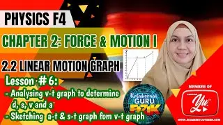 Physics F4 KSSM I 2.2 Linear Motion Graph Part 3