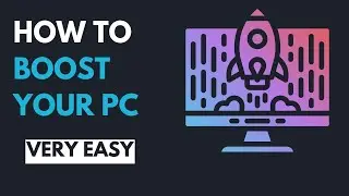 HOW TO BOOST PC PERFOMANCE | SPEED UP YOUR PC