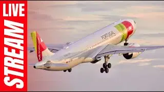 🔴 Lisbon Airport LIVE Plane Spotting