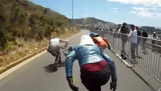 Classic Speed-Cape Town-Hill Climb-Downhill Skateboarding-Through the eyes of Reece Pyro Trout 
