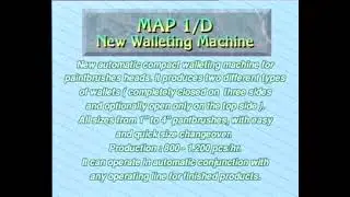 MAP1-D - Brush Packaging (Walleting) Machine - www.thepgg.com #paintbrush #automation #industrial