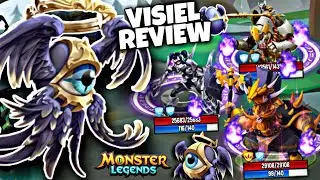 REVIEW DO VISIEL (MONSTRO DO PvP) E TESTE EM BATALHAS! Monster Legends
